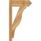 Ekena Millwork Funston Arts & Crafts Rough Sawn Outlooker, Western Red Cedar, 6"W x 16"D x 28"H OUT06X16X28FST03RWR - alternate 4